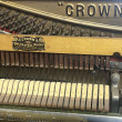 1909 RARE 4 pedal CROWN orchestral piano. Burled walnut - Upright - Studio Pianos